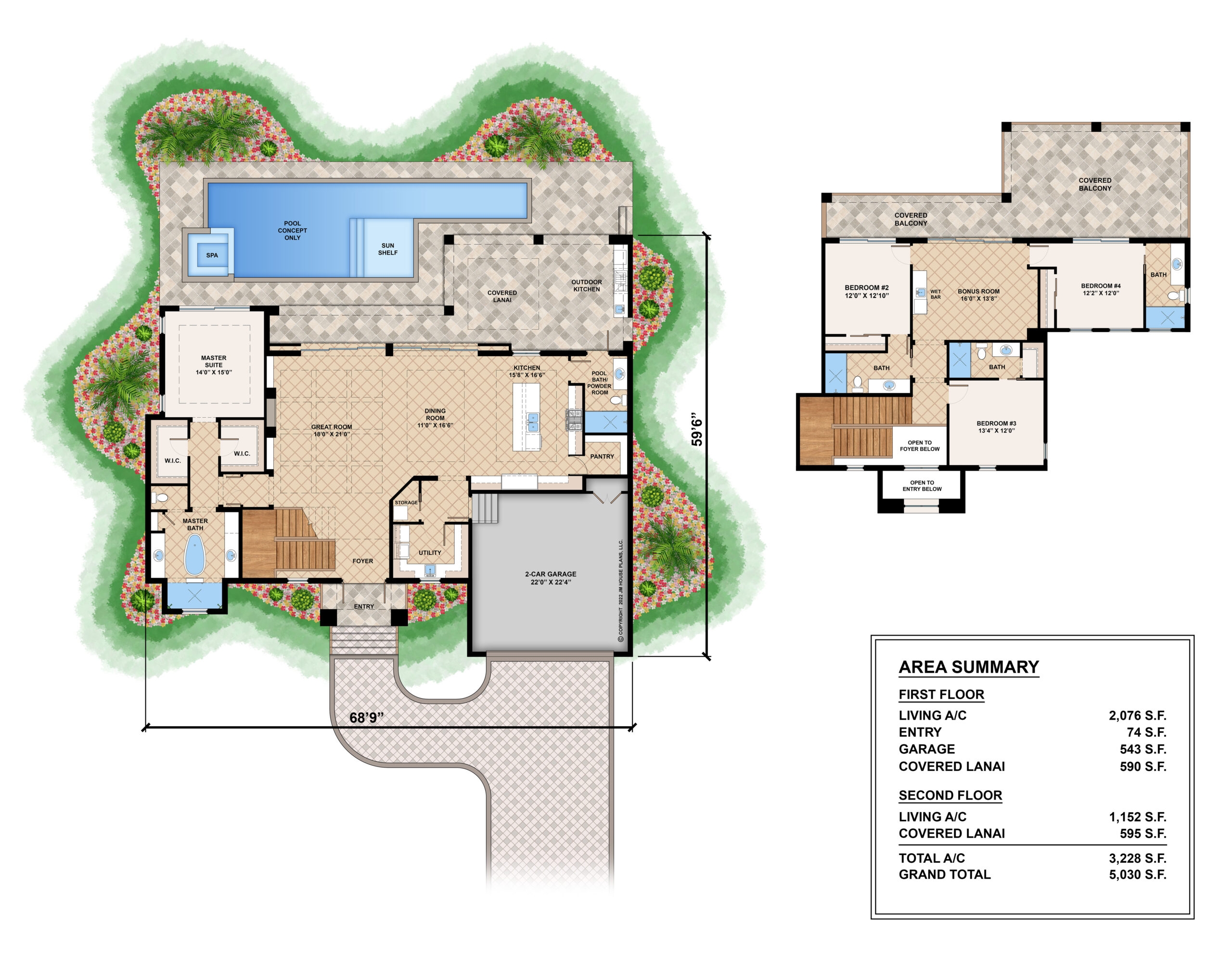 The Goldcoast House Plan Weber Design Group Naples FL The Goldcoast House Plan Weber Design Group Naples FL