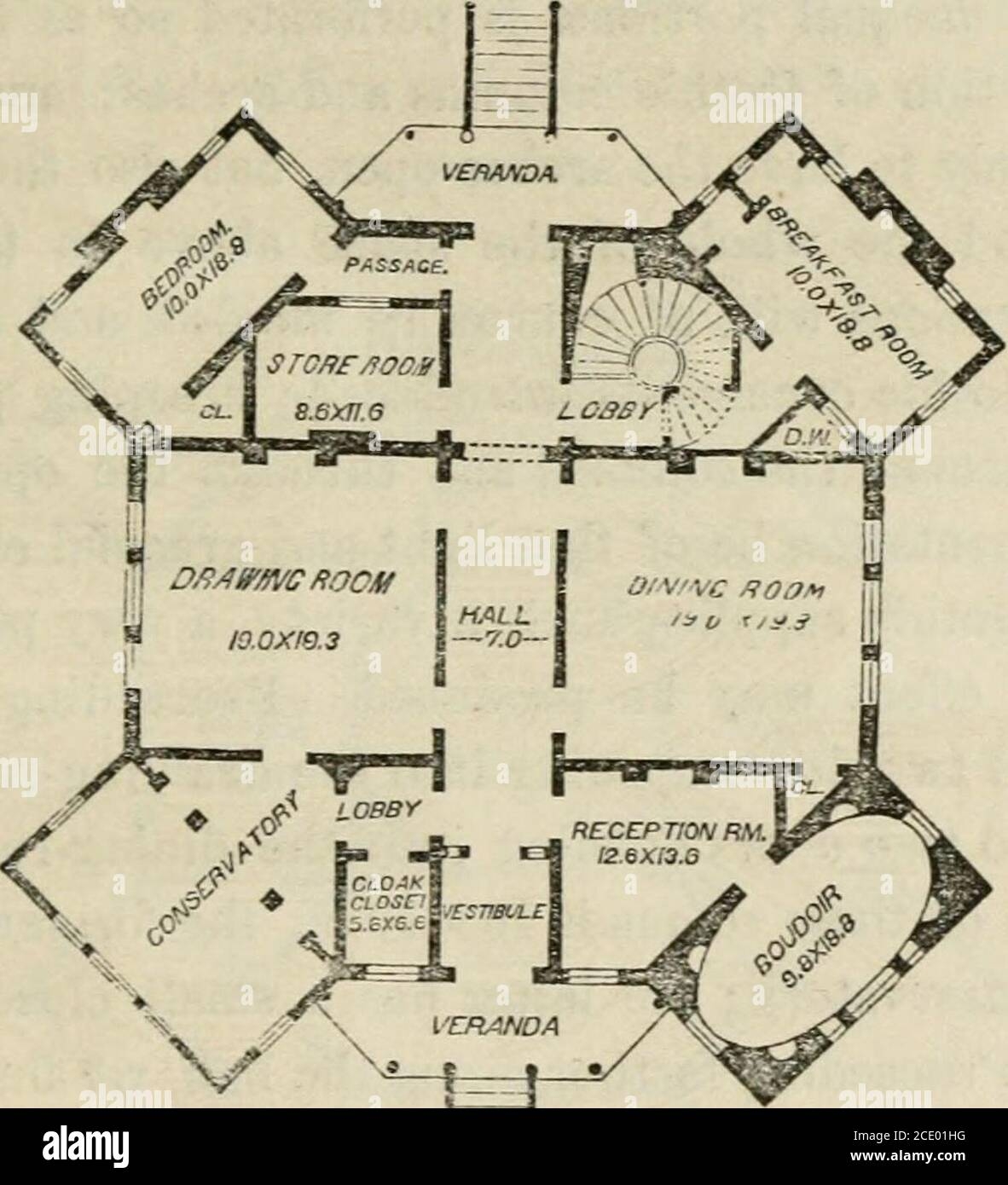 2 Bedroom House Plans Angular Plans