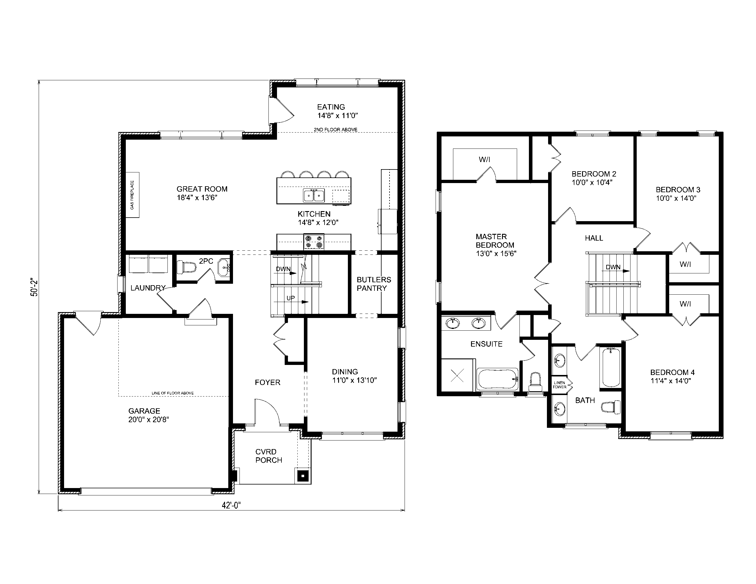 The Oakville Canadian Home Designs