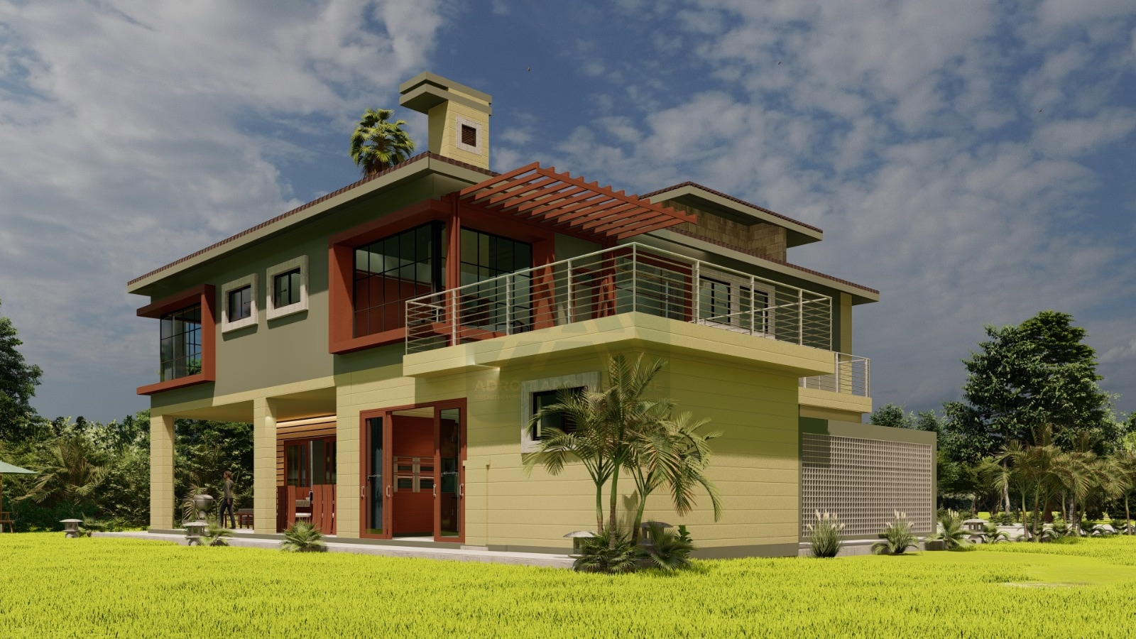 The Thamani 5 Bedroom House Plan David Chola Architect The Thamani 5 Bedroom House Plan David Chola Architect
