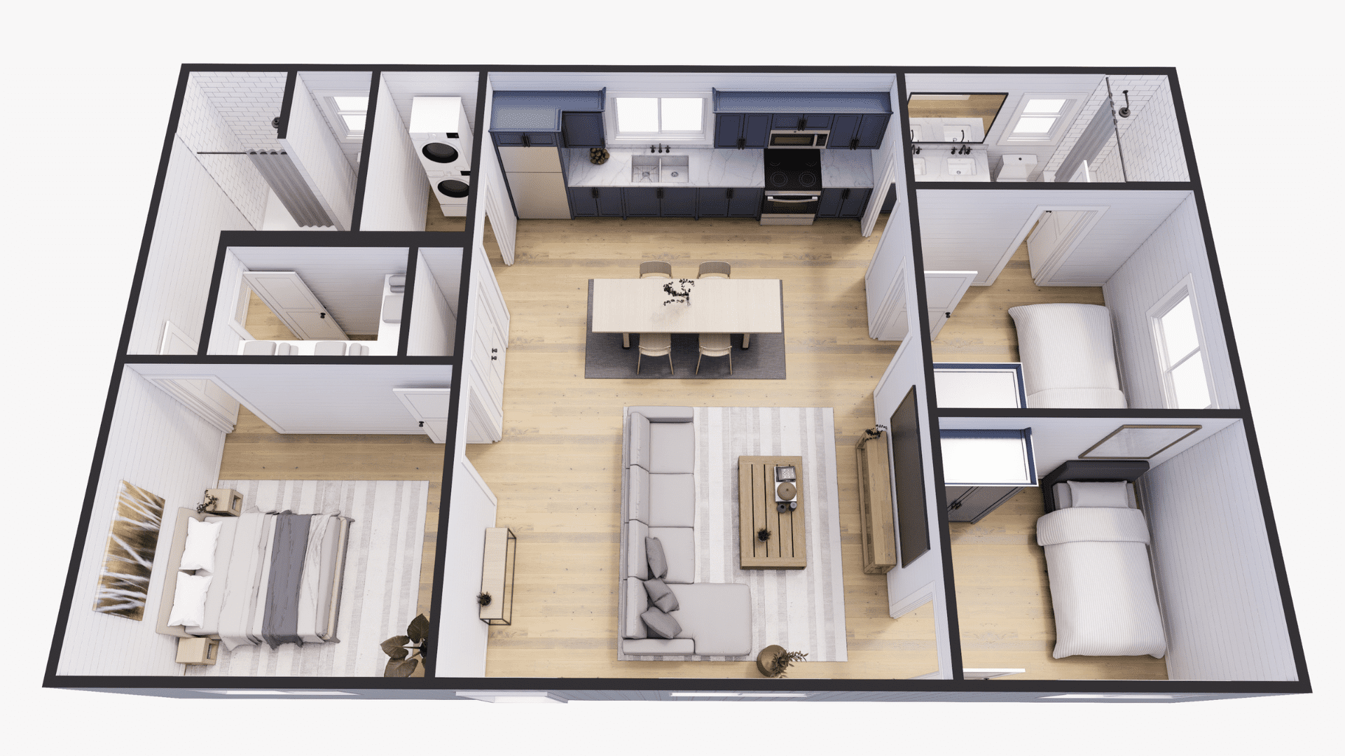 The Triple Trio A 3 Bedroom Container Home By Custom Container Living The Triple Trio A 3 Bedroom Container Home By Custom Container Living