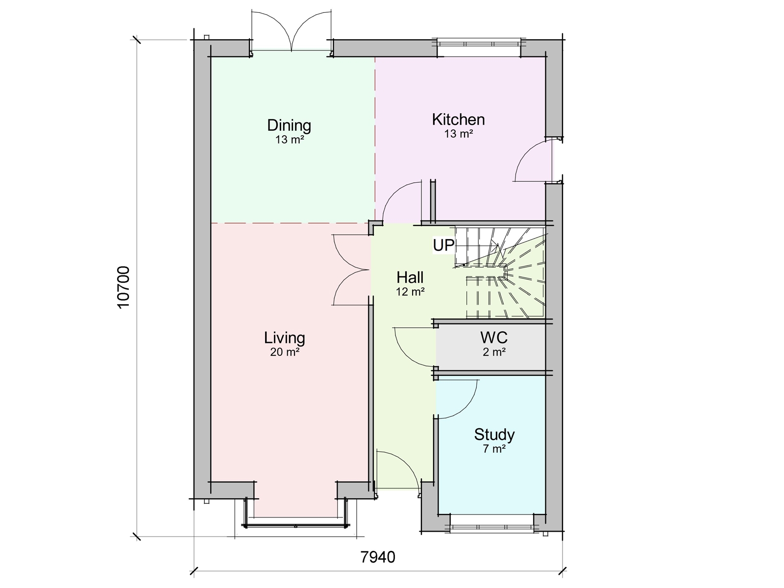 Traditional Four Bedroom House Plans The Dewchurch Traditional Four Bedroom House Plans The Dewchurch