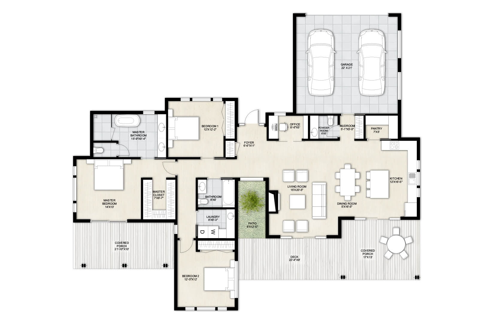 Truoba 423 3 Bedroom House Plan Truoba 423 3 Bedroom House Plan