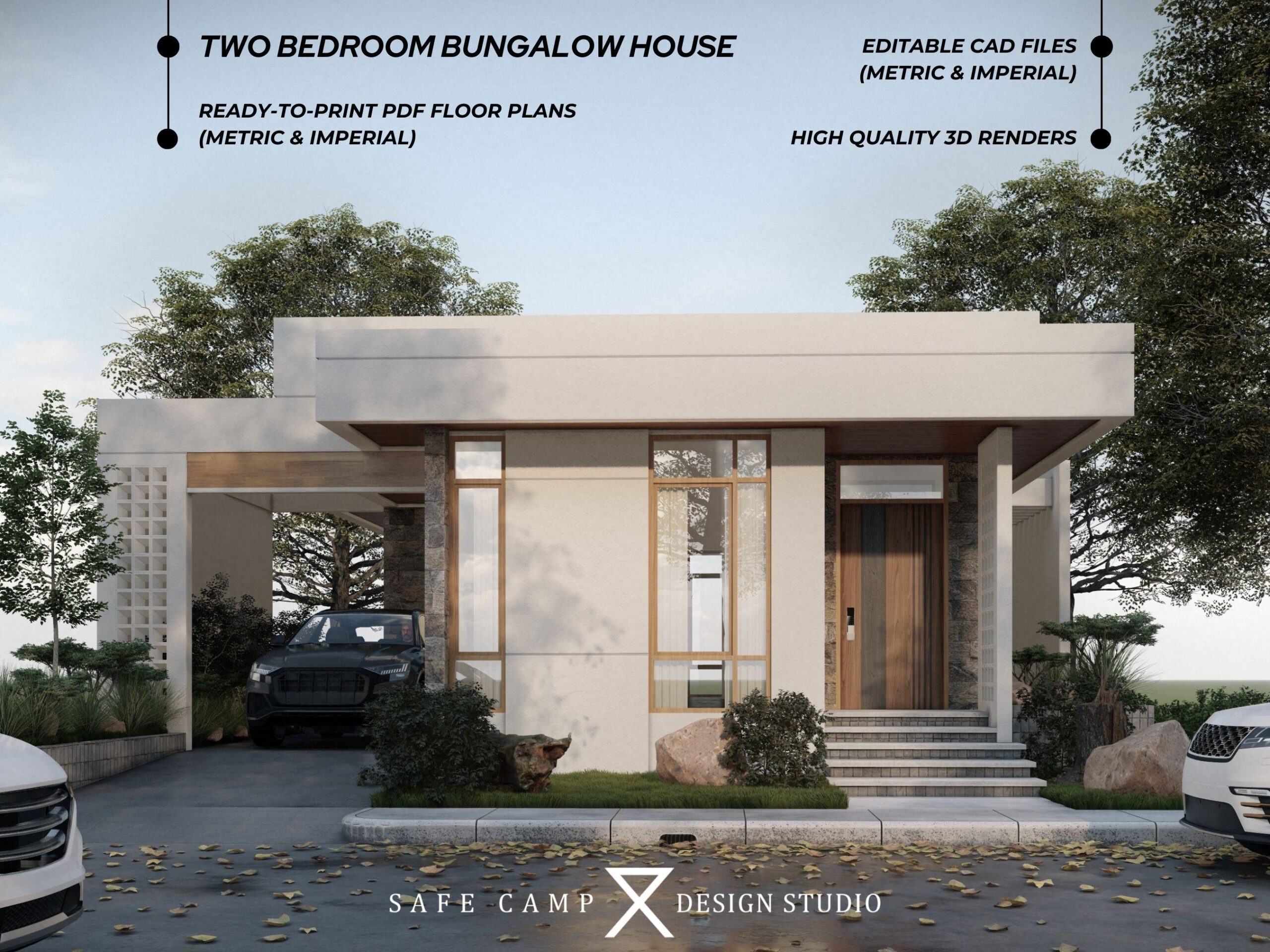 Two Bedroom Bungalow House Architectural Plan Kitchen 2 Baths Lanai 1072 Sqft Modern House Open Floor Plan A3 PDF 3D Exterior Render Etsy Two Bedroom Bungalow House Architectural Plan Kitchen 2 Baths Lanai 1072 Sqft Modern House Open Floor Plan A3 PDF 3D Exterior Render Etsy