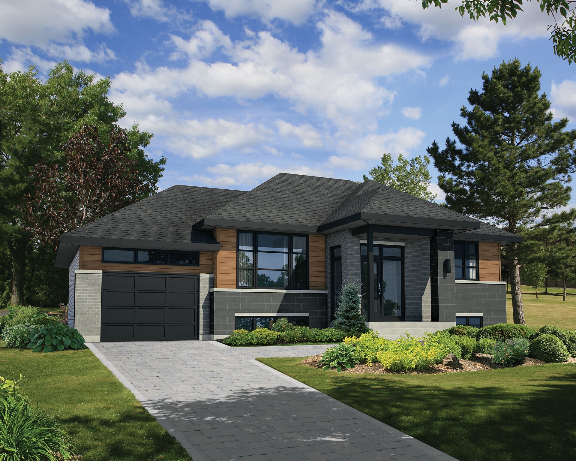 Two Bedroom Split Level House Plan 80799PM Architectural Designs House Plans Two Bedroom Split Level House Plan 80799PM Architectural Designs House Plans