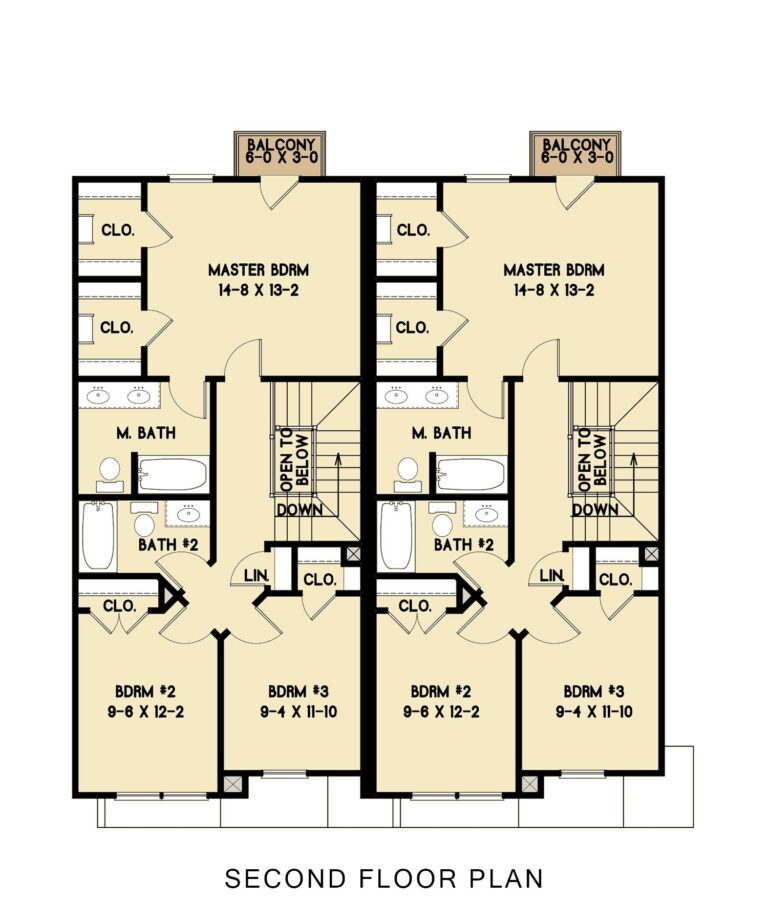 United Duplex Down Home Plans