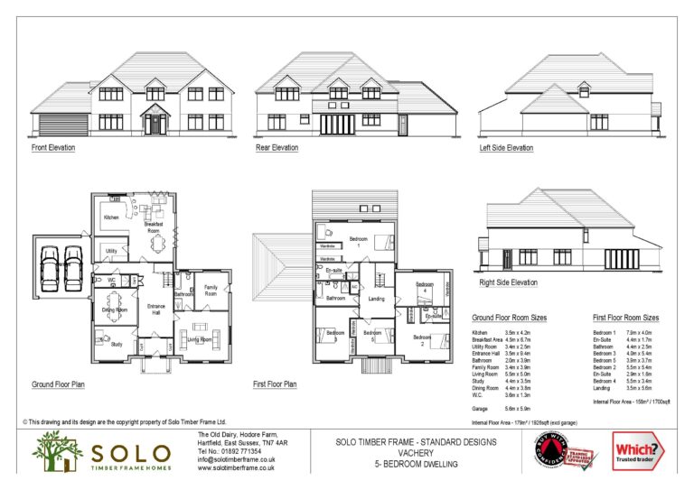Vachery 5 Bedroom House Design Designs Solo Timber Frame Homes