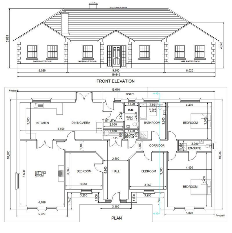 View House Plans Bungalows Storey And A Half Two Storey 109A Mullingar Westmeath Residential And Commercial Planning Service House Plans Extension Plans Conservatory Plans Garage Plans To Achieve