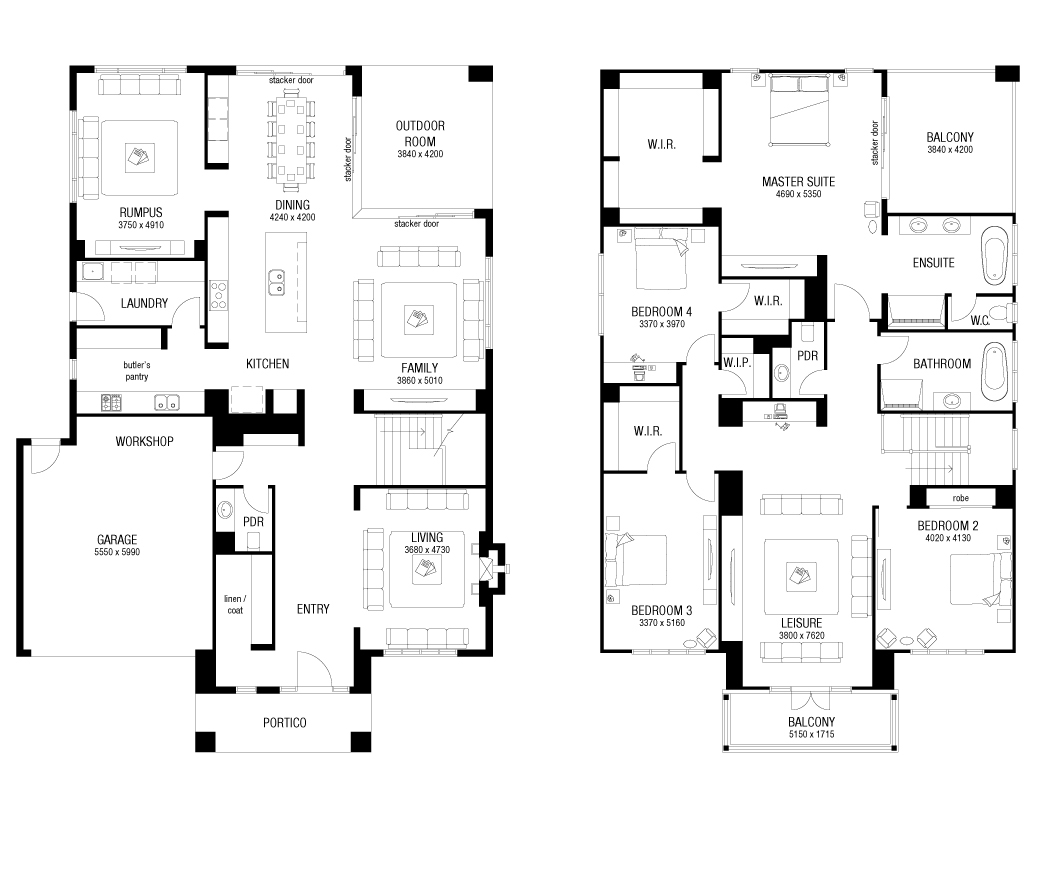 Waterford 48 By Metricon Homes At HomeWorld Box Hill