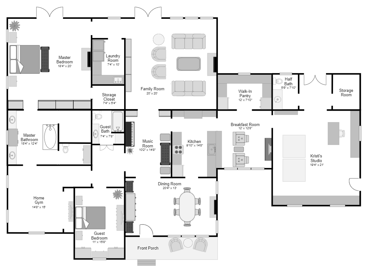 Yet Another Floor Plan Idea And The Awesome Free Trial Program I Yet Another Floor Plan Idea And The Awesome Free Trial Program I