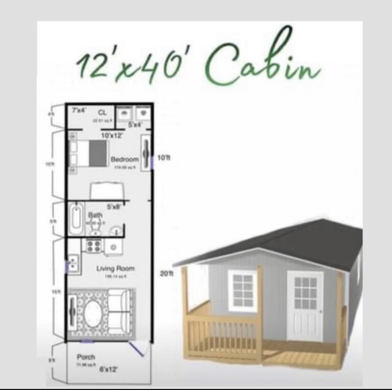 12 x40 Custom Built Tiny Home Snyder s Buildings