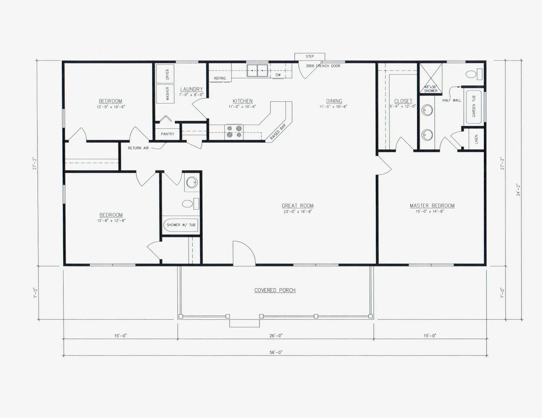 Basic 3 Bedroom House Plans