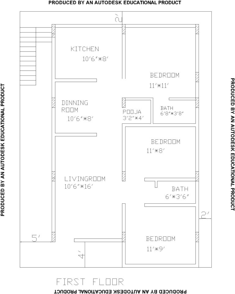 30X40 HOUSE PLAN