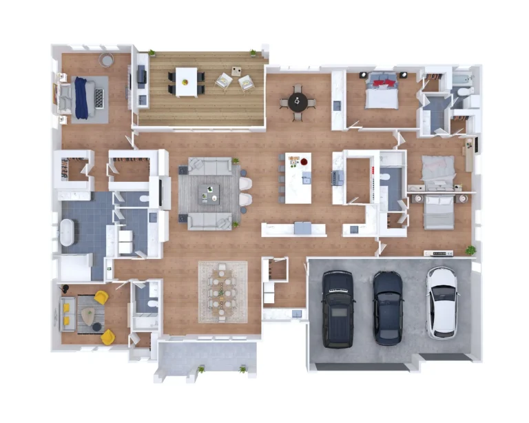 3D Floor Plans For Houses 3D House Floor Plans