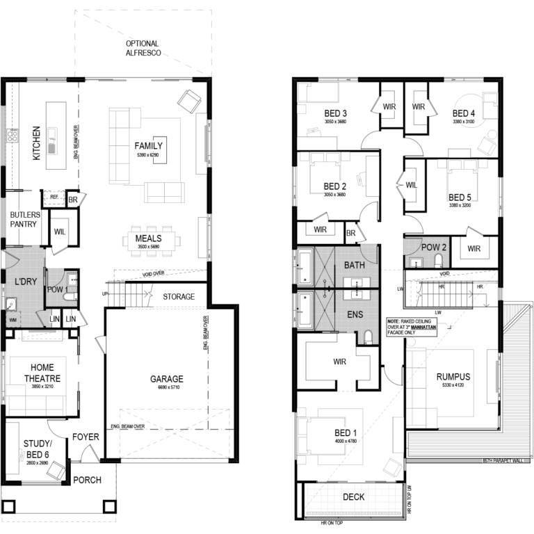 4 Bedroom 2 Storey House Plans 25 Display Homes In NSW
