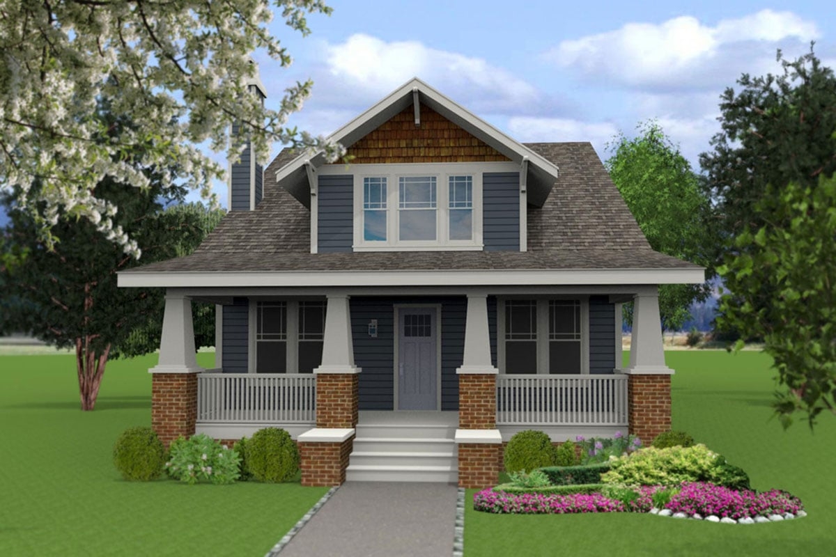 Craftsman House Plans 4 Bedrooms