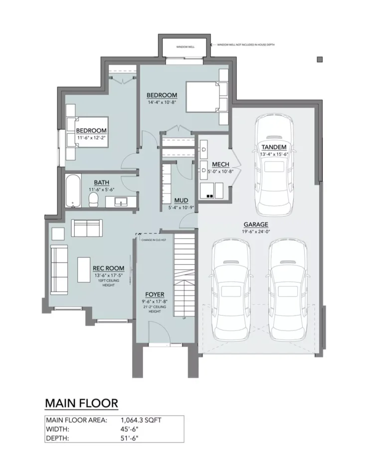 4 Bedroom Modern Style House Plan 4286 The Prestige 4286