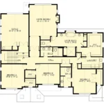 5 Bedroom Craftsman Style House Plan 5072 McNally 5072