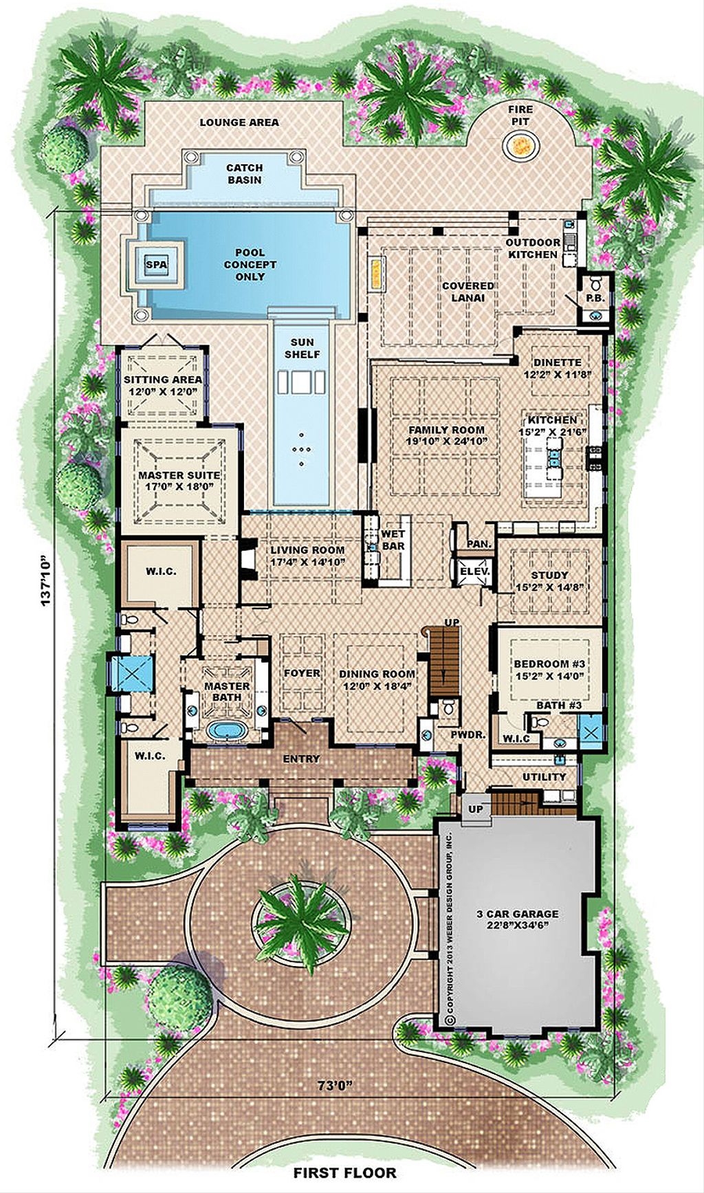 Six Bedroom House Floor Plans
