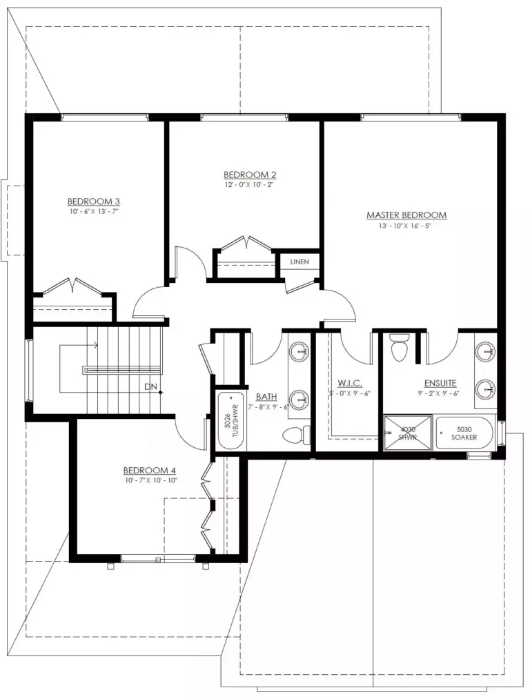 Beautiful 4 Bedroom Farmhouse Style House Plan 8060 8060