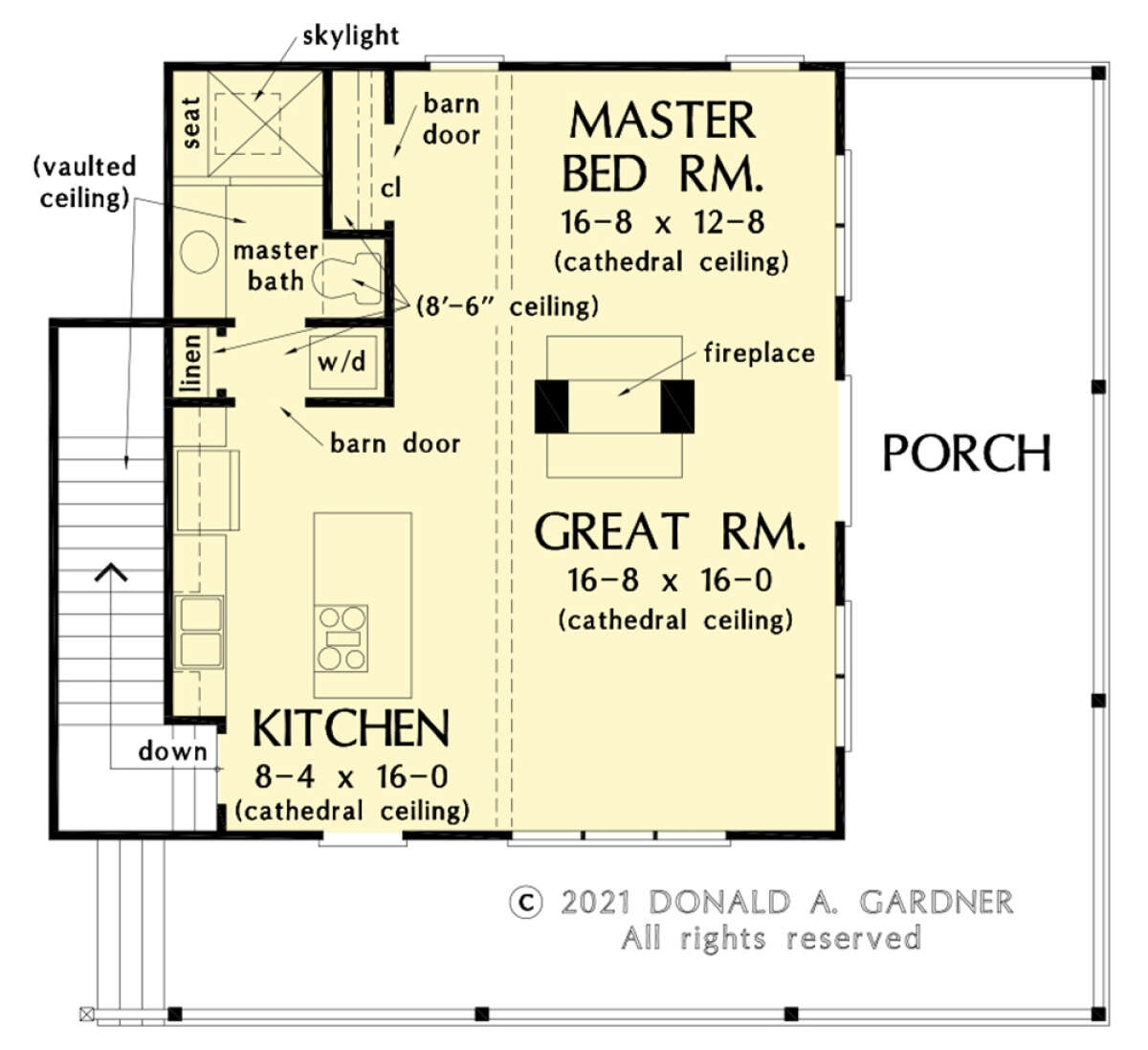 One Bedroom House Plans With Basement