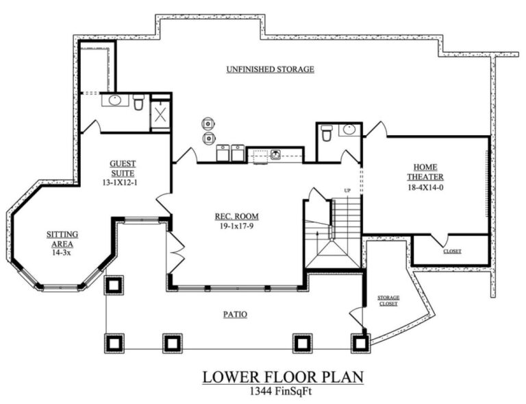 Lake Front Plan 4 410 Square Feet 4 Bedrooms 5 Bathrooms 5631 00042