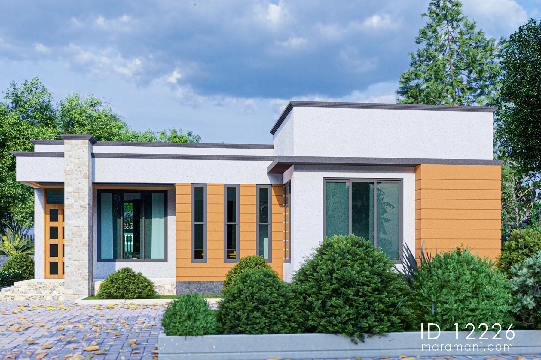 Modern Two Bedroom House Plans