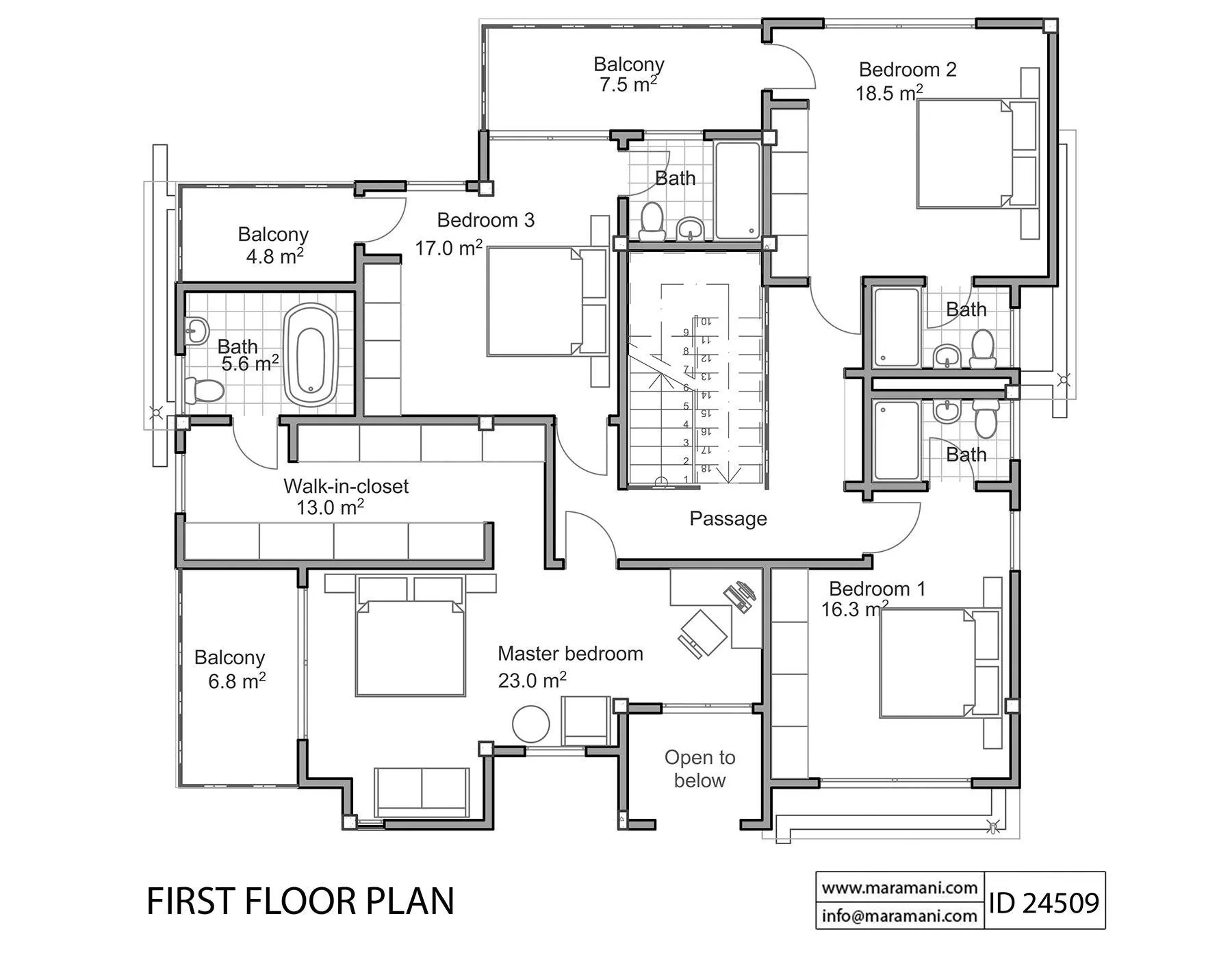 Modern House Plans 4 Bedroom