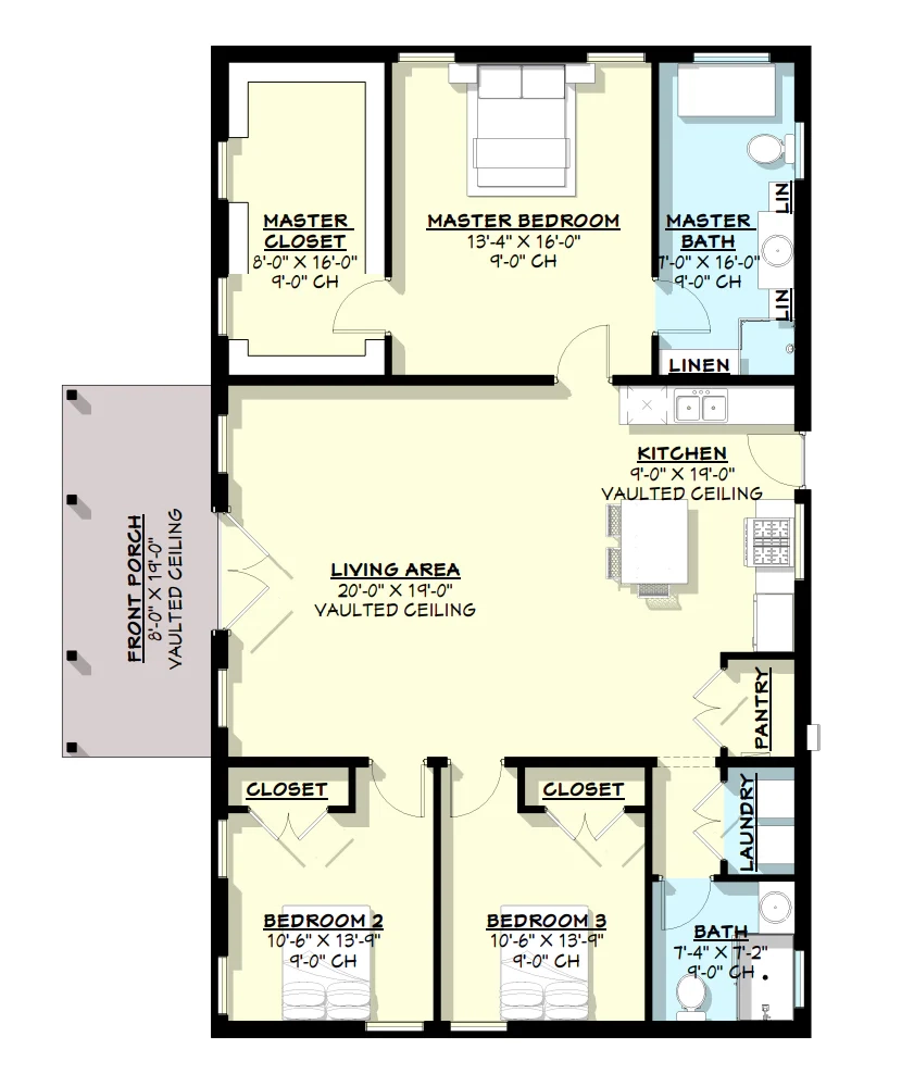 Barndominium House Plans 3 Bedroom Barndominium House Plans 3 Bedroom
