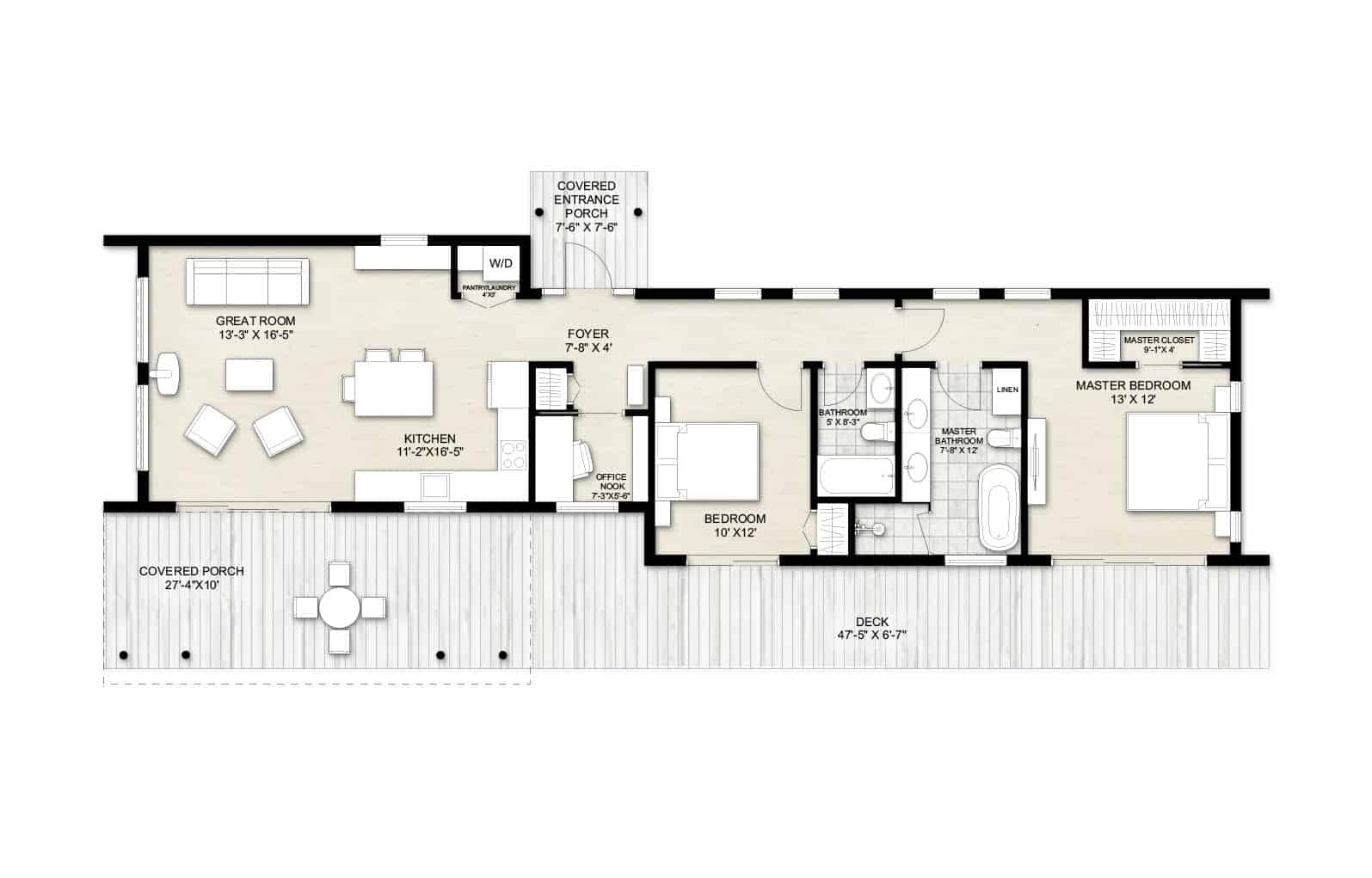 Scandinavian House Plans 3 Bedroom
